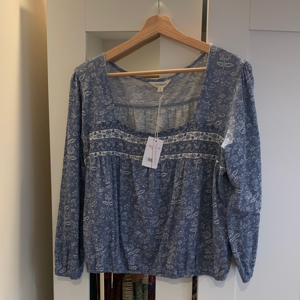 NWT Lucky Brand Floral Women's Top